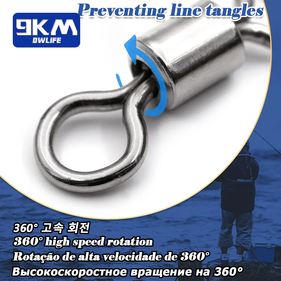 Stainless Steel Fishing Swivels 5