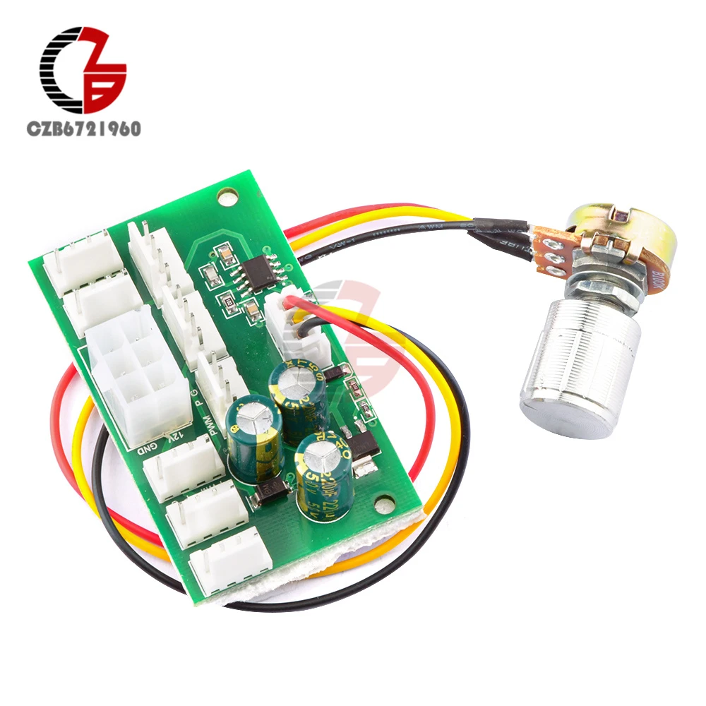 som resultat Den anden dag surfing Voltage Regulator Dc 12v Fan Speed Controller Graphics Card 6p Power Supply  2510-4p 8 Ch Fan Hub Pwm High Power Fan Governor - Motor Controller -  AliExpress