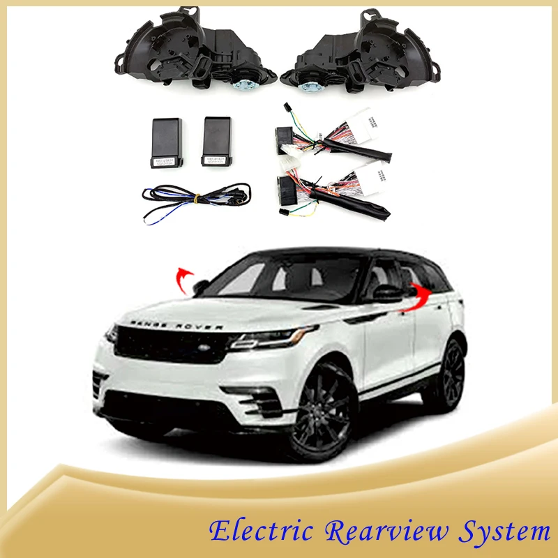 

For Land Rover Jaguar Velar 2018-2023 Auto Intelligent Automatic Car Electric Rearview Side Mirror Folding System Kit Module