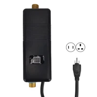 Chauffe-eau électrique instantané 3000W pour la maison, la salle de bain, la cuisine, le camping, noir 2