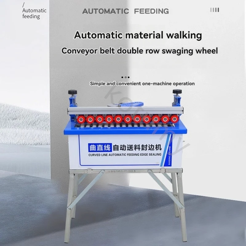 Woodworking Edge Banding Machine Automatic Edge Banding Machine with Gluing, Trimming,ing and end cutting