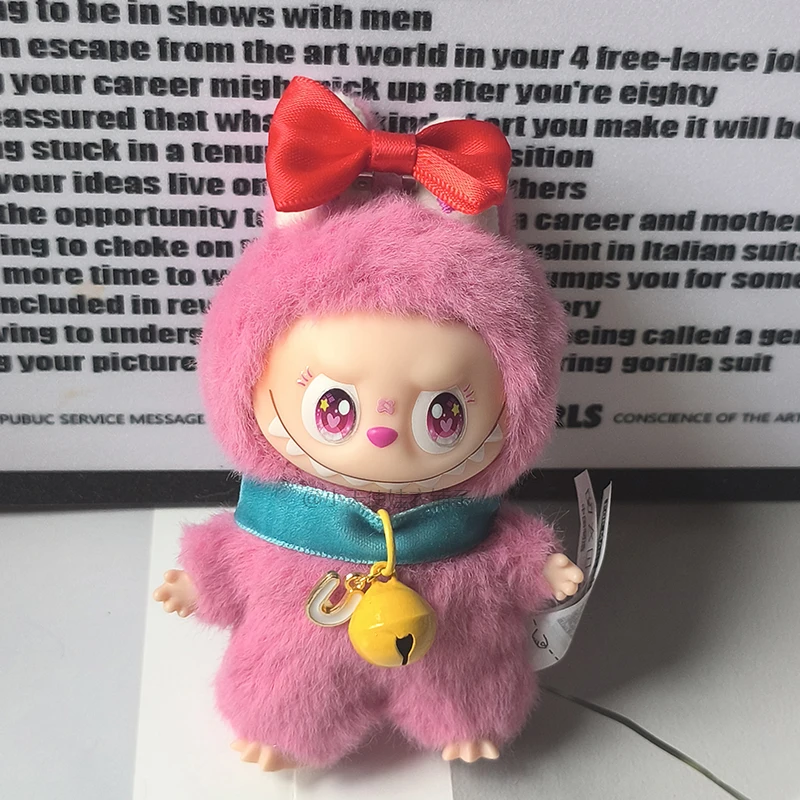 For Labubu 4.0 The Monsters Pin For Love Series Cute Bell  display picture 2