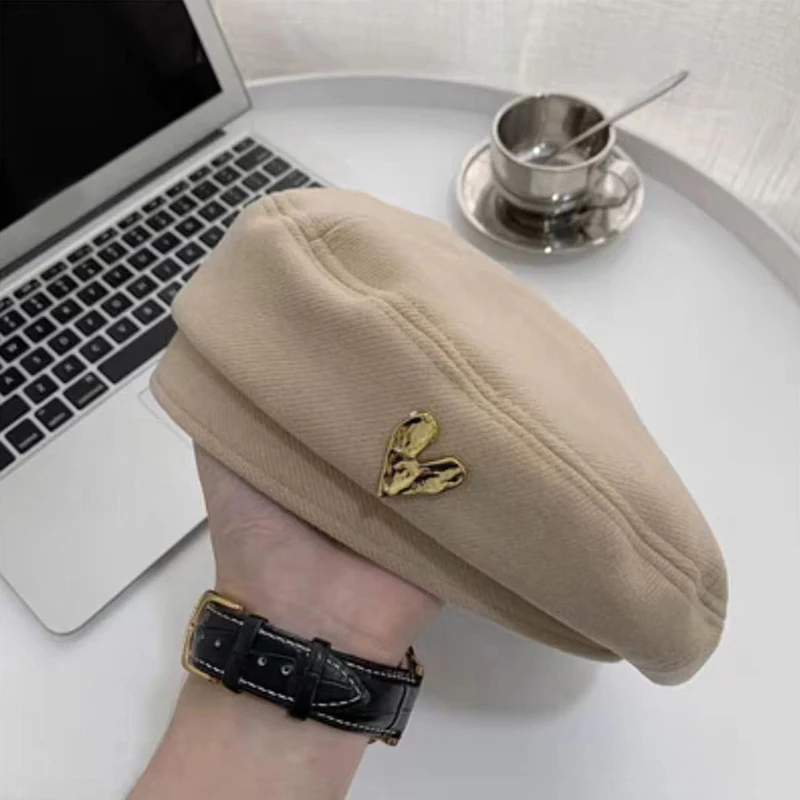 Hot Sale Women's Wool Artist Fall And Winter Retro Temperament Elegant French Street Painter Ladies Full Match Warm Beret Hat_voghion.com