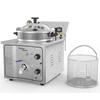 16L Electric Deep Fryer Commercial Pressure Cooking PanFrying Chicken Stainless Steel Equipment Multi-function Food Processor 3
