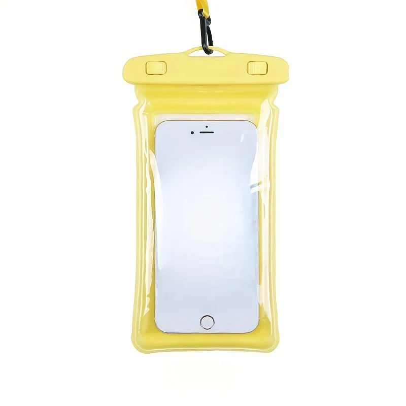Floating Waterproof Phone Pouch with Touch Screen Access & Lanyard