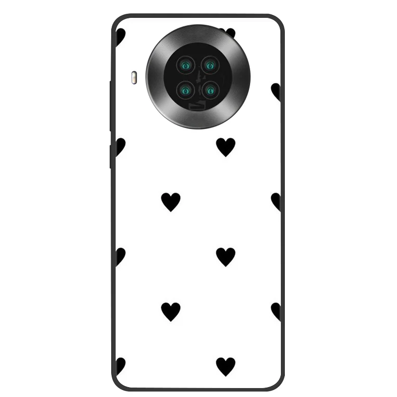 Silicone Cat Painted Soft Black Cover - Protective TPU Case