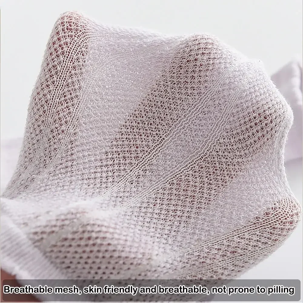 Stockings Mesh New Cotton Long Hollow Solid Color Children Stocking Thin Knee High Long Socks Girls