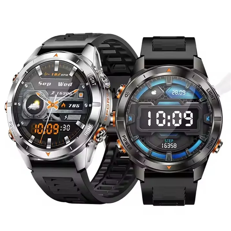 KT80 ����Ʈ �ð� ���� �� SOS ���� �߿� ������ �������� ȣ�� 1.46 ��ġ ȭ�� 515mAh ���� ���͸� Smartwatch