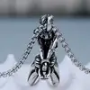 Suffering Goddess Necklace Bound Suffering Statement Necklace Religious Jewelry Retro Goddess Amulet Pendant Necklace Symbol 4