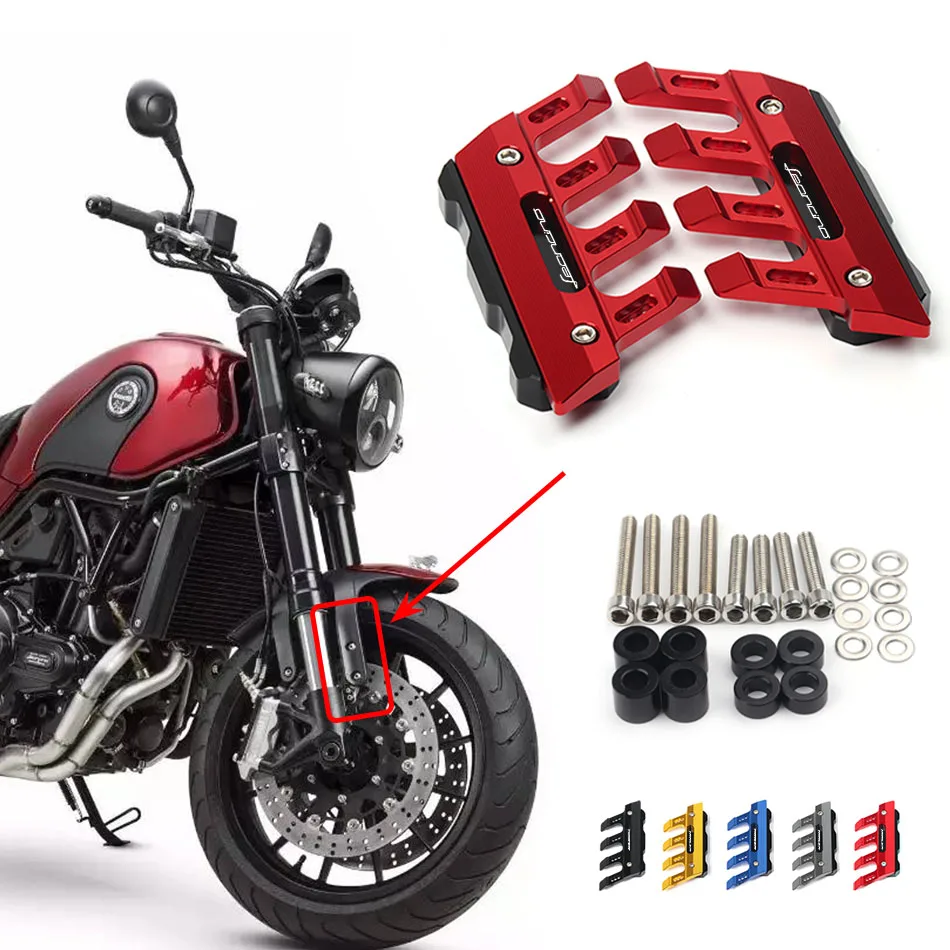 

For Benelli Leoncino 500 (Leoncino 500 Trail) Motorcycle Mudguard Mount Shock Protector Front Fender Anti-fall Slider Accessorie
