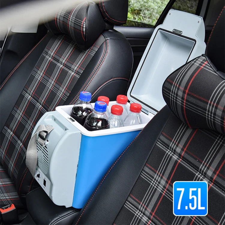 미니 휴대용 자동차 냉장고, 미니 컴프레서 냉장고, 새로운 디자인, 7.5L, 12V