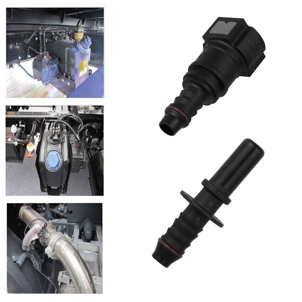 Motorcycle Fuel Line Quick Release Connect Connector Hose Coupler 8mm Female 9.89 Straight Fuel Line Quick Connector