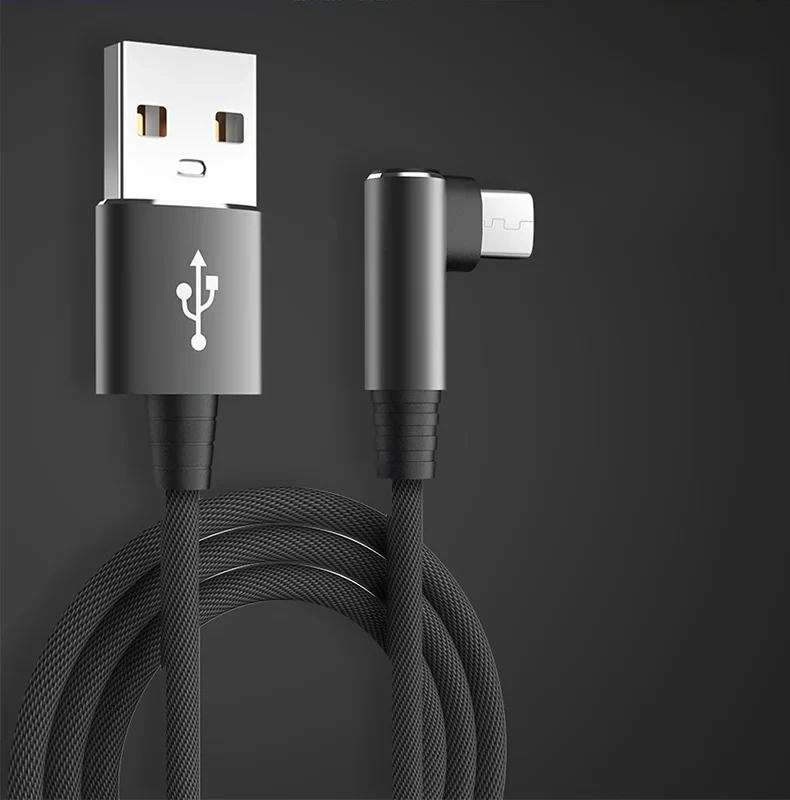 ตัวเลือกสินค้า สายชาร์จ USB-C 90 องศา ชาร์จเร็ว 5A สำหรับมือถือ