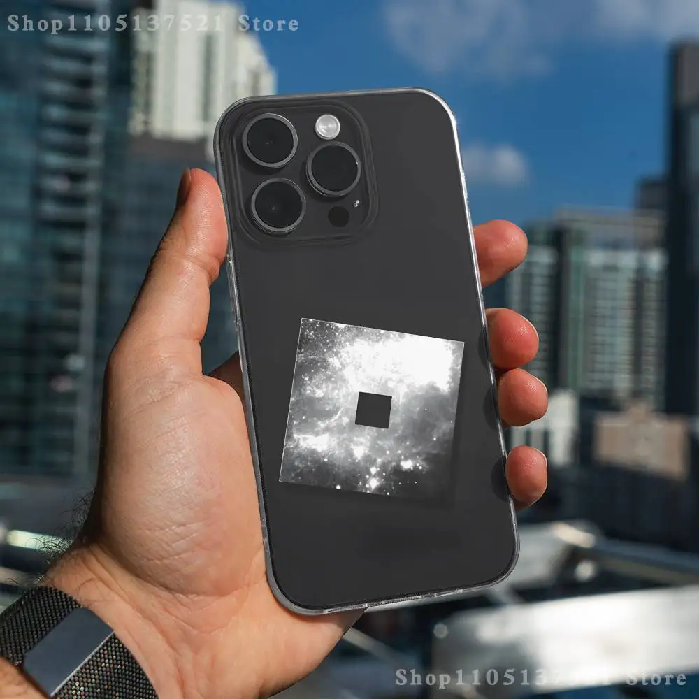Roblox Gaming Logo Transparent Soft Phone Case