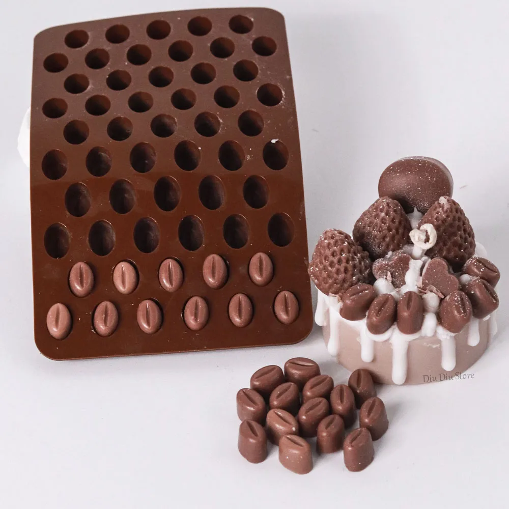 48 Cells Donut Silicone Mold Scented Candle Making Decor Tool DIY Fondant Chocolate Cookie Baking Mould Handmade Craft Supplies silicone mold silicone candle molds silicone candle mold candle mold aromatherapy candle mold