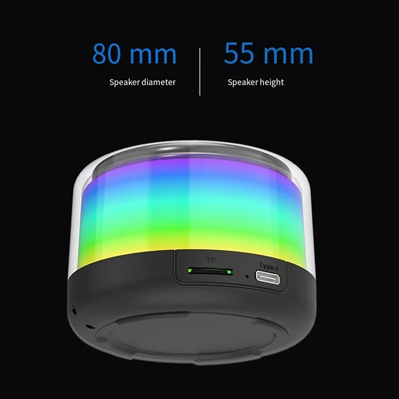 K8 Bluetooth Speaker Wireless Speaker 400Mah Multi-Function Loud Surround Sound Car Audio Speaker