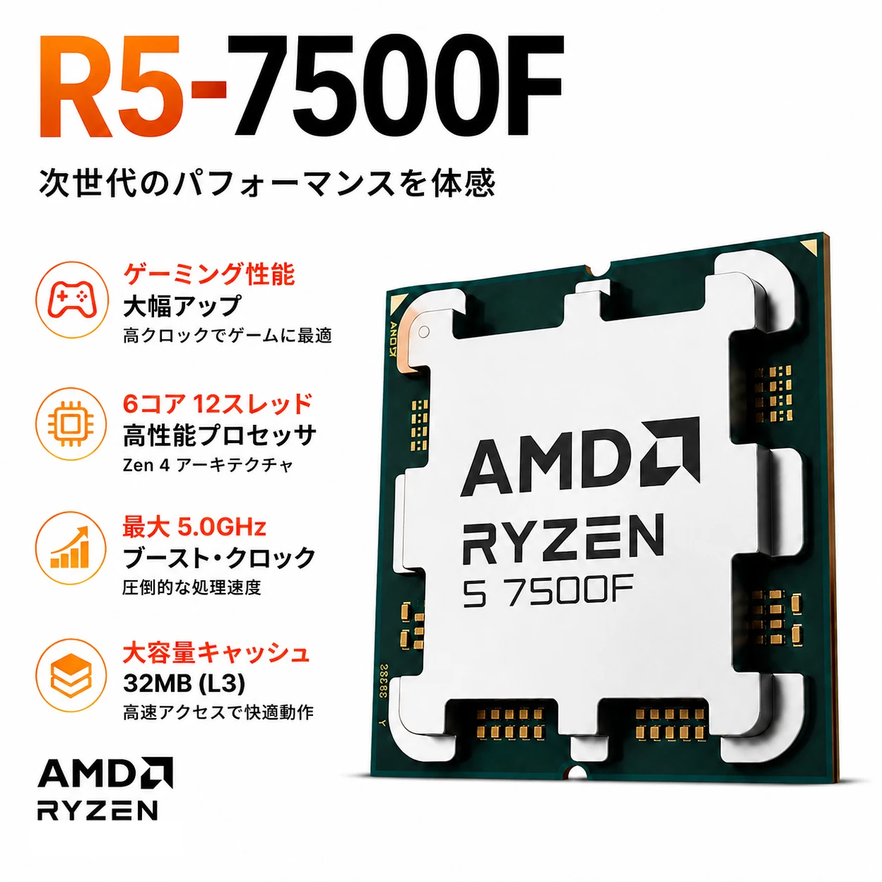 AMD Ryzen 5 7500F