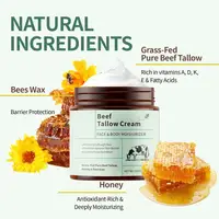 Crème hydratante au miel de Tallow de boeuf, 120g, éclaircissante, rajeunissement, nourrissante, hydratante, réparation des rougeurs, cosmétiques pour femmes 2