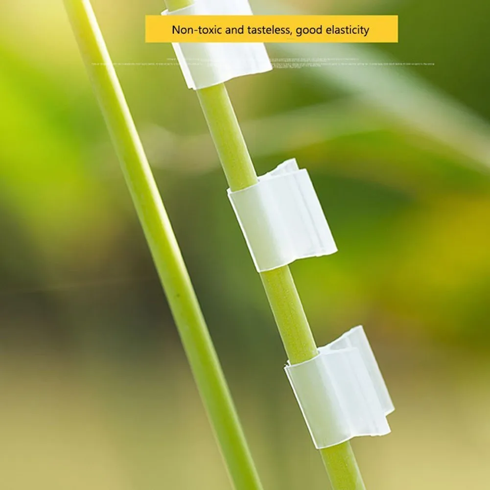 20Pcs Gardening Special Grafting Clamp Tomato Grafting Clamps Agriculture Clips Flower Plant Vine Branches Clip