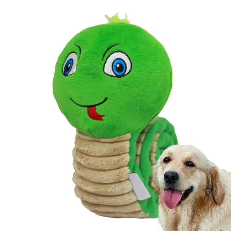 

Snuffle Snake for Dogs Slow Feeder Interactive Treat Hiding Foraging Toy Dog Chew and Puzzle Toy Soft Slow Food Training Sniff