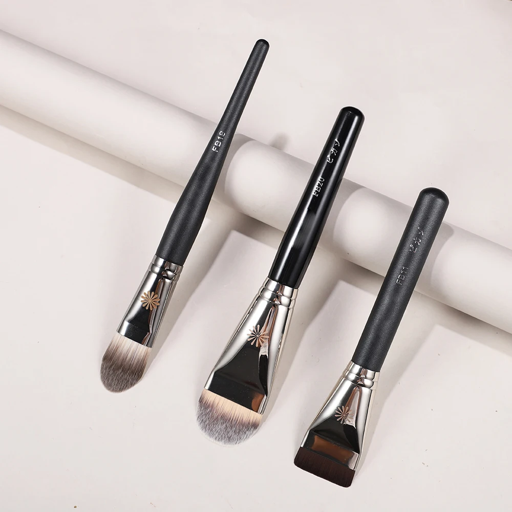 Piccasso Foundation Brushes FB20 Thin Round Makeup Brush FB11 FB18 for Liquid Cream with a Smooth Flawlless Finish makeup brush set makeup brush makeup tool set makeup tool