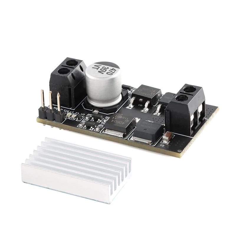 DC Motor Drive Module 10A High-power with Forward and Reverse PWM Speed Regulation Wide Voltage and High Current MC10