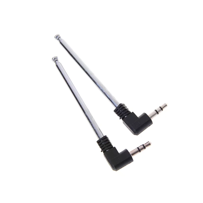 라디오 소형 스피커 모바일 휴대폰용 1개 3.5mm 커넥터 FM 라디오 안테나
