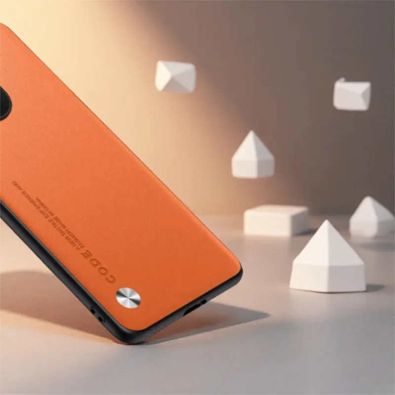 Luxury PU Leather Shockproof Phone Case - Full Protection Cover