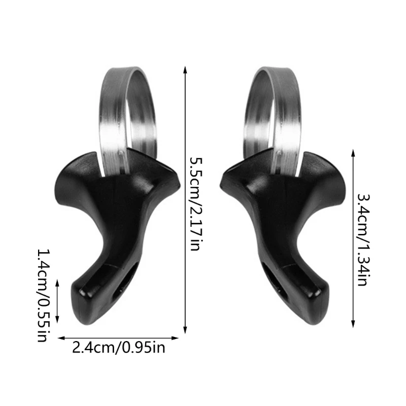 1 Pair Road Bike Handlebar Thumb Rest NonSlip Bicycles Handle Bar Ends Rest Adjustable Bike Handlebar Thumb Support