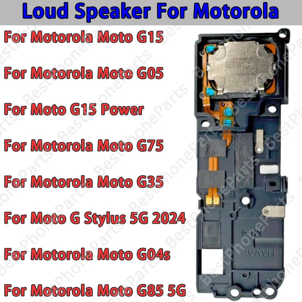 Enhanced Loudspeaker Sound Module Board Replacement for Motorola Moto G Series