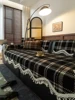 Chenille Jacquard Sofa Cushion Waffle Simple Accessible Luxury Sofa Cover Asymmetrical Four-Season Universal Non-Slip Wear-Resistant Sofa Cover 1