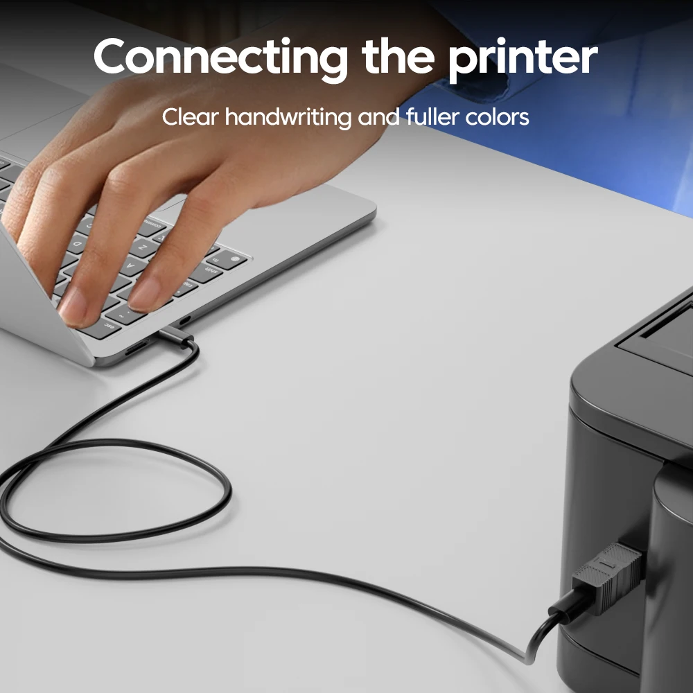 USB 3.0 Printer Adapter - Male to Female Converter