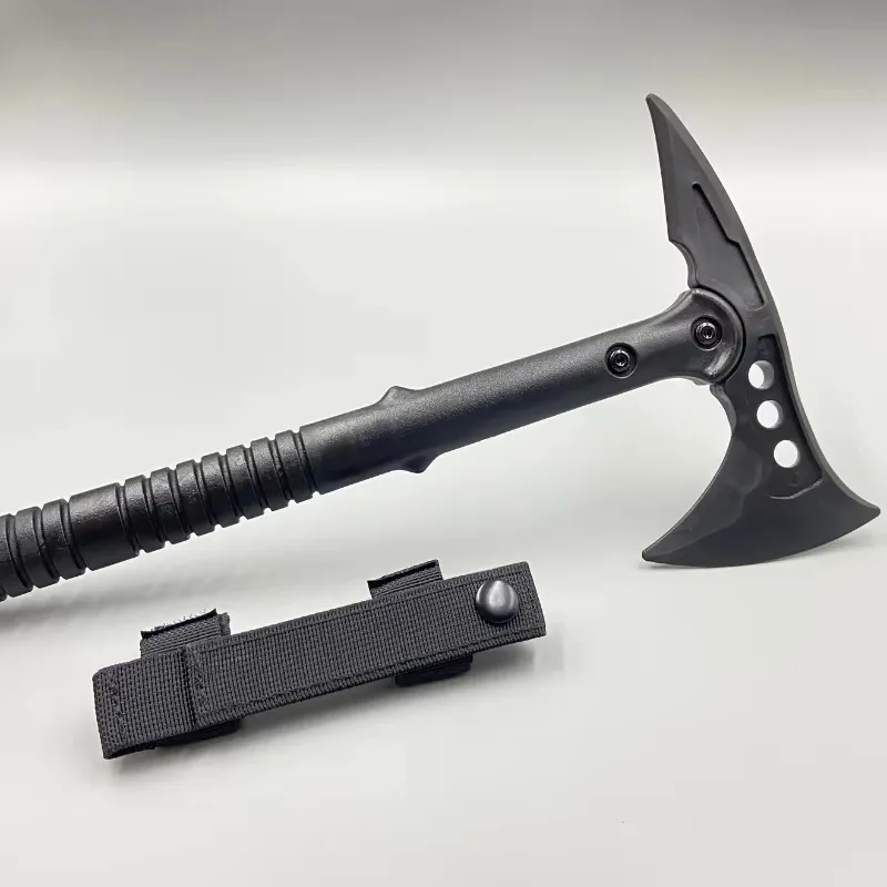 37cm Military Simulation Axe Training Supplies Rubber Props Model Martial Arts Prop Axe Tactical Supplie Performance Collection