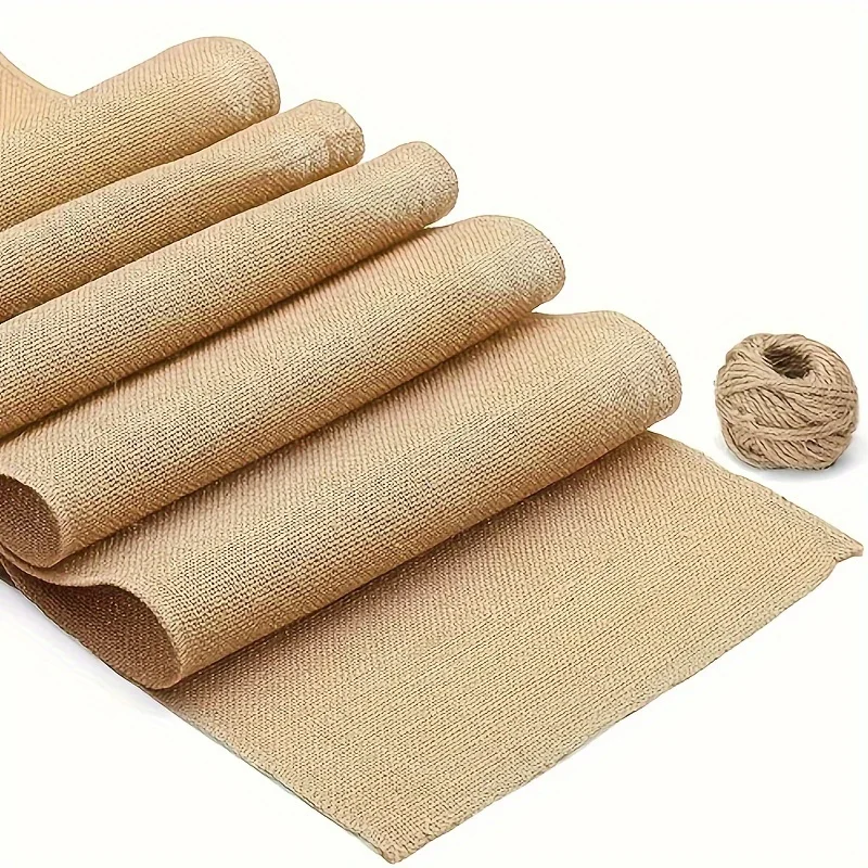 Table Runner 1PC Tablecloth Wedding Party Decoration Natural Cosus Birthday Party Home Decoration Farmhouse Banquet