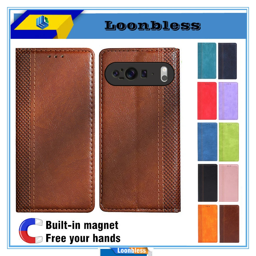 Leather Flip Wallet Phone Case Cover