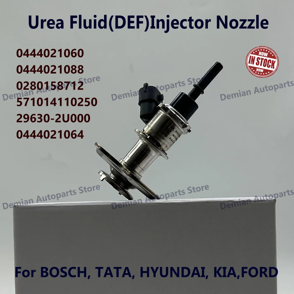 

NEW 0444021060 0444021088 0280158712 29630-2U000 571014110250 0444021064 Car Urea Injector For BOSCH/TATA/HYUNDAI KIA