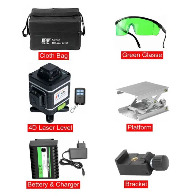 Green Level Laser 4D