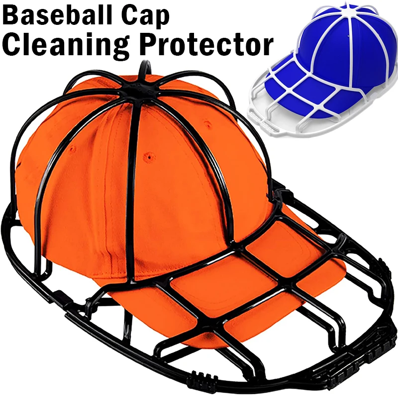 Casquette de Baseball rondelle Anti-déformation casquette protecteur support pour lave-vaisselle lavage hine chapeau nettoyage cadre Cage stockage chapeau_voghion.com