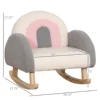 Rocking Toddle Sofa Chair for Nursery Kindergarten Playroom Bedroom - Gray 3