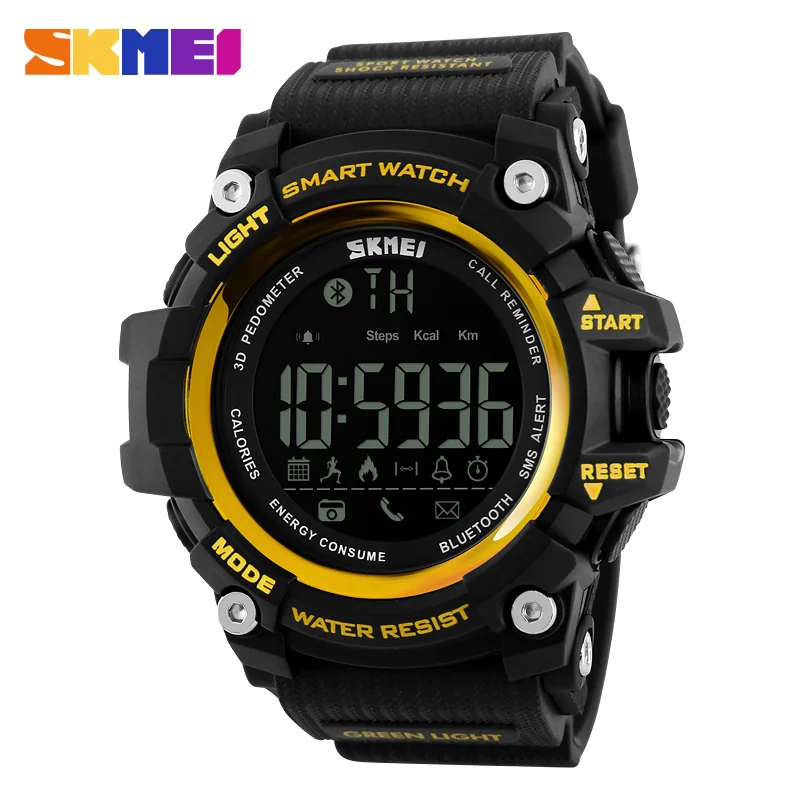 New Arrival Mens Smart Watches Outdoor Sport Watch for Man 50M Waterproof Digital Fashion Calories Bluetooth