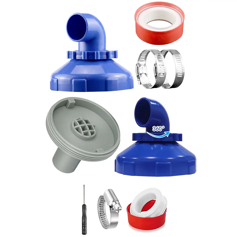 Rotatable Pool Inlet Nozzle 360&deg; Swivel Swimming Pool Nozzle Replacement for Intex Swimming Accessories