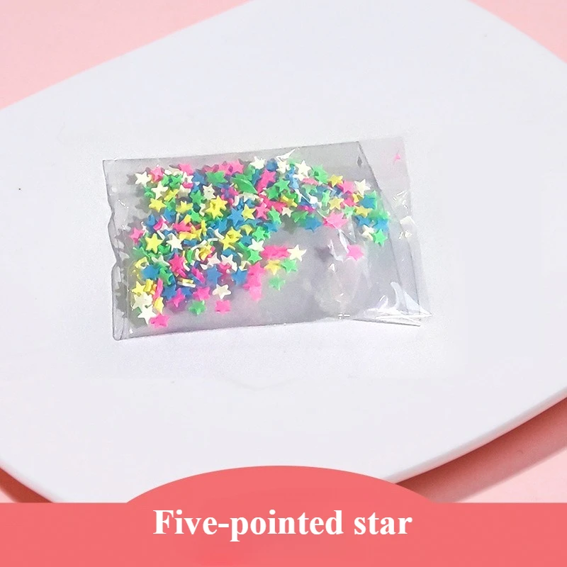 Colourful Mix Cylindrical Polymer Clay Slices Sprinkles for Slime Filling Clay DIY Crystal Crafts Tiny Plastic Accessores