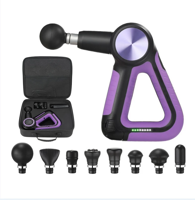 

Handle Design Muscle Gun Massage 16 mm Adjustable Percussion Deep Tissue Muscle Massage Gun