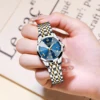 LIGE Top Luxury Elegant Watch for Women Waterproof Luminous Date Ladies Watch Stainless Steel Quartz Women's Watches Girl Reloj 5