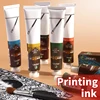 Marie's 6 Colors 50ml/1.69 oz Printmaking Inks,Oil-Based Printing Paint Linoleum Blocks on Paper Glue Board Wood,Wall for Adults 1