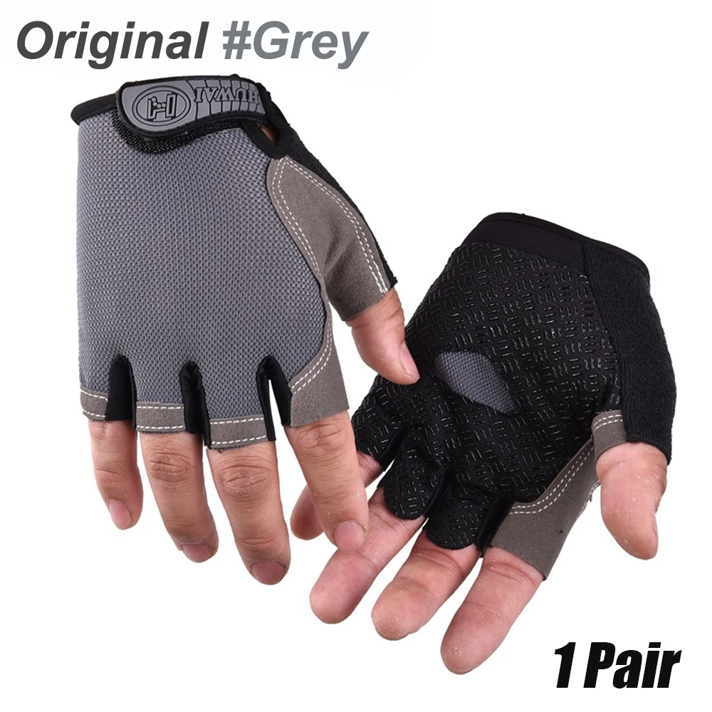 Unisex Anti-Slip Shock-Absorbing Breathable Cycling Gloves