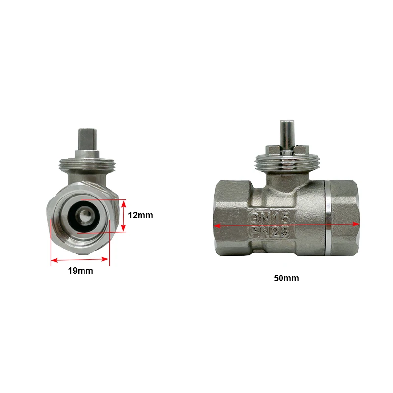 corps de robinet bille en acier inoxydable filetage