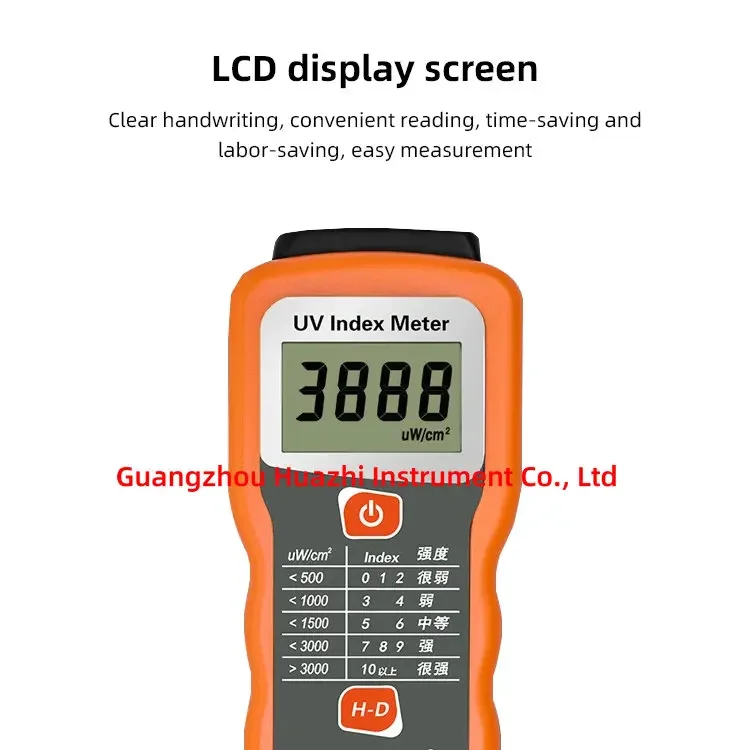 SM-206E-UV Index Meter Solar Light Power Detection Irradiation Meter Metering 280nm-370nm 4
