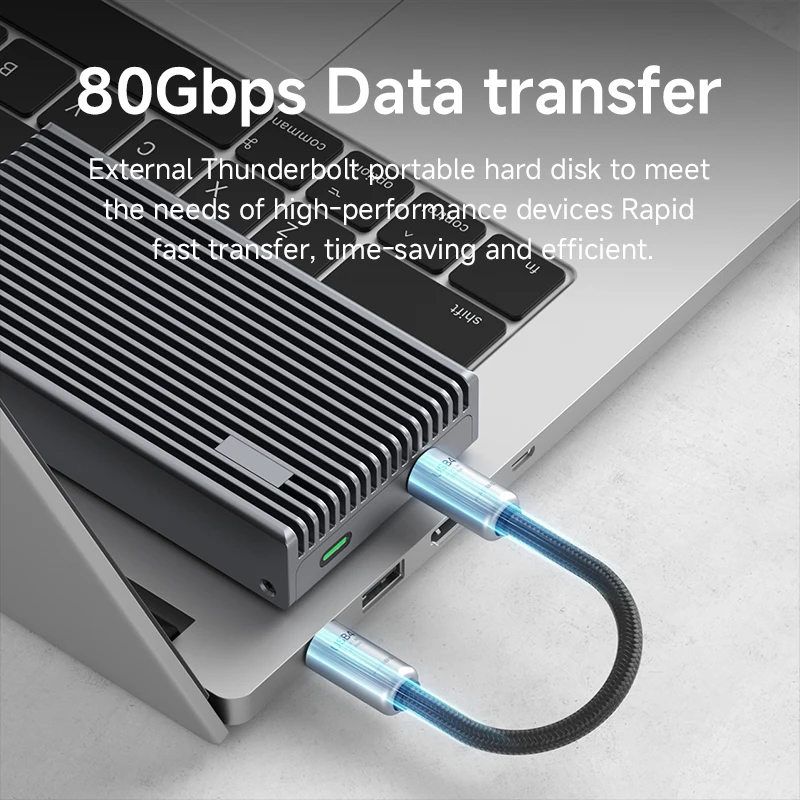 USB4 Keychain C-to-C Cable 4