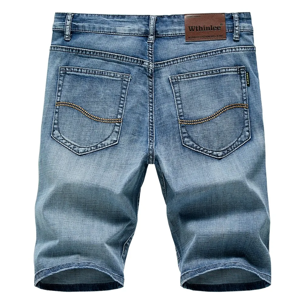 Men's Blue Jean Shorts 1